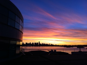 Downtown Vancouver from outside our clinic